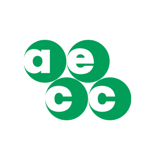 American Escrow & Closing Company logo Art Direction by: Bart Crosby, Crosby Associates